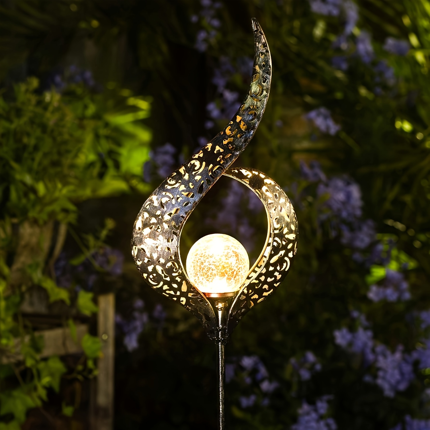Outdoor Lighting Globes - Outdoor Garden Solar Statue Light, Outdoor