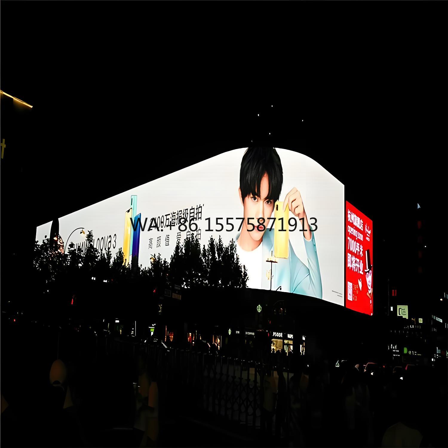 Outdoor Lighting Video - Customized Outdoor P4 LED Display Screen