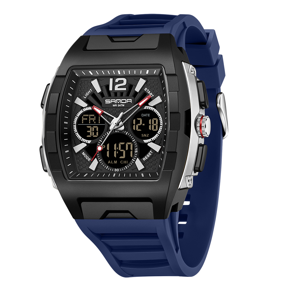 Outdoor Lighting Zones - SANDA SD3396 Outdoor Men's Dual Display
