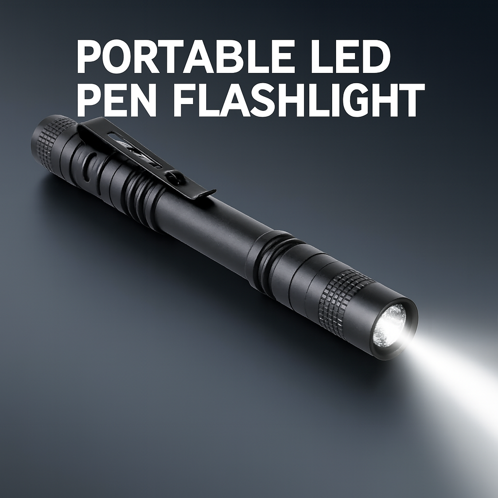 Outdoor Lighting Permanent - Portable Mini LED Pen Flashlight Waterproof