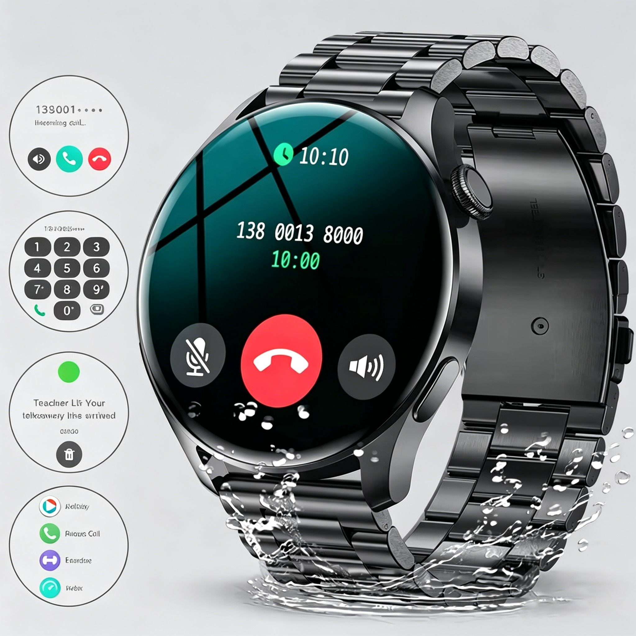 Outdoor Lighting Zones - New SmartWatch for Men Women BT