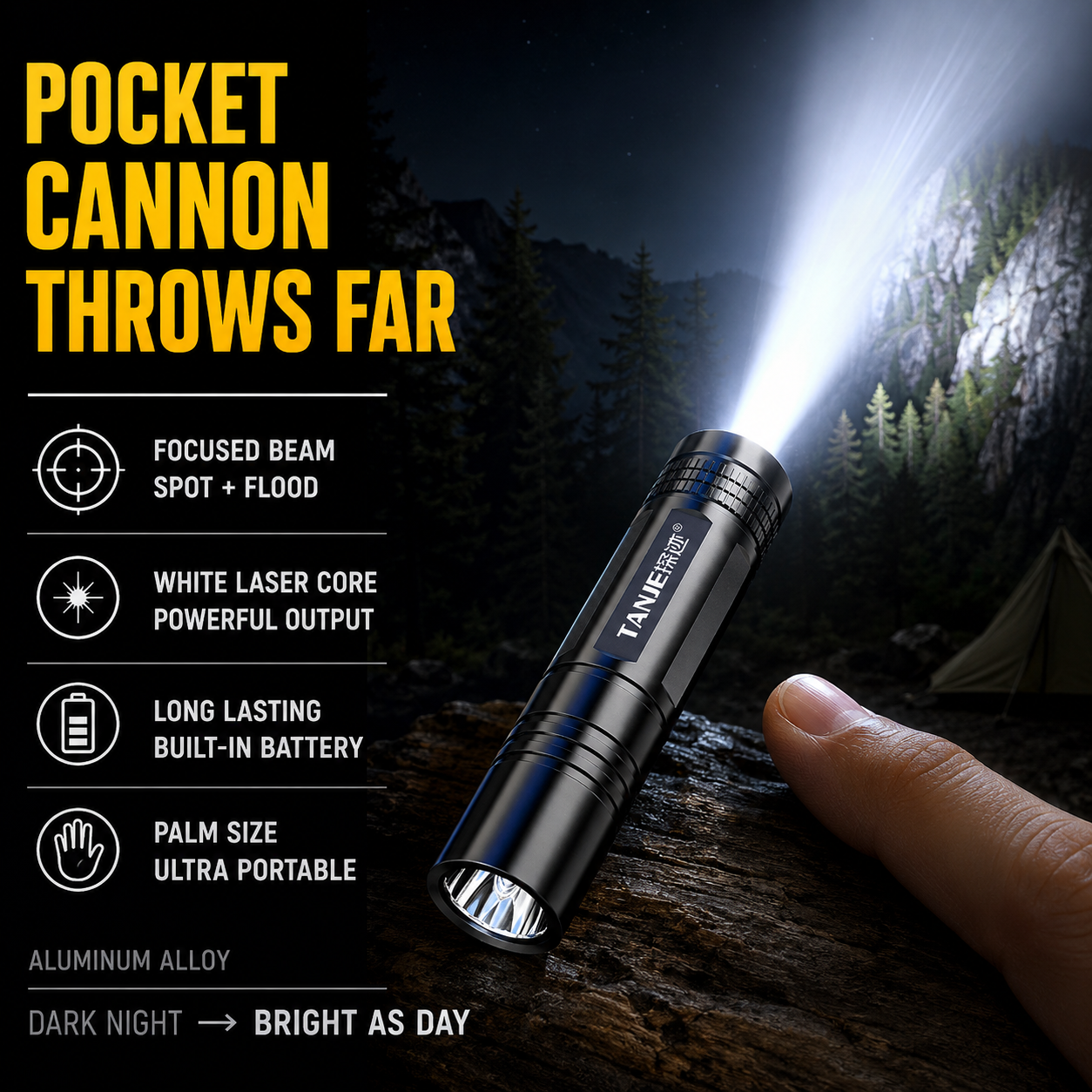 Lighting Fixture Outdoor - Outdoor Flashlight Small Mini Lighting Strong