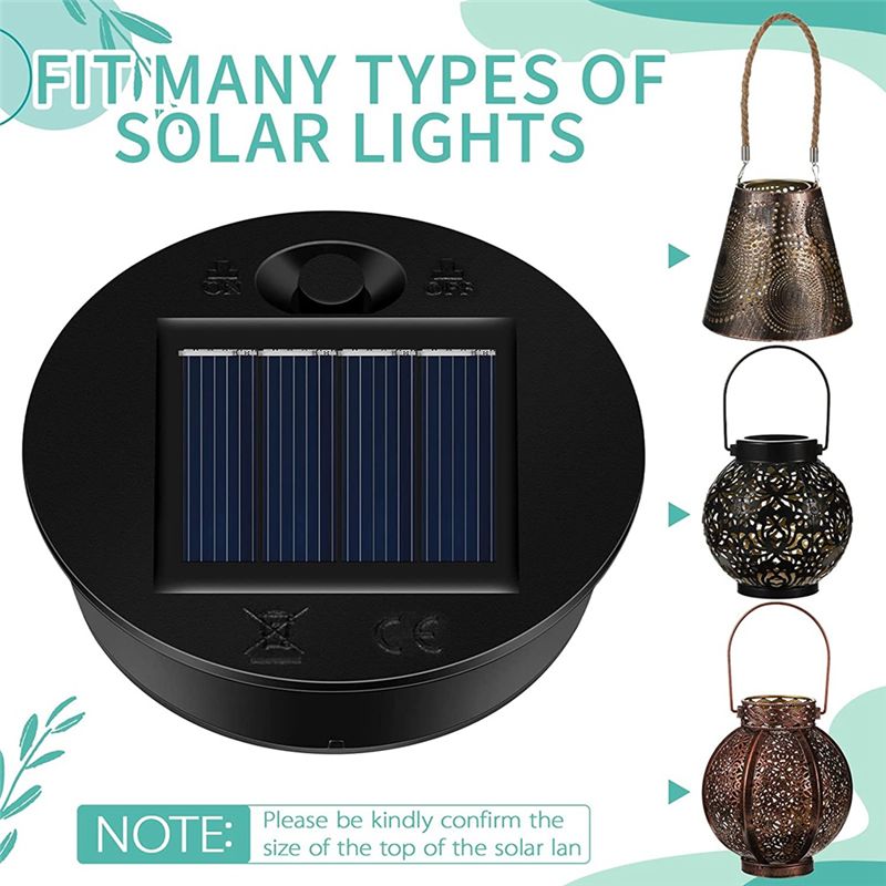Outdoor Lighting Permanent - 12 Pack Replacement Solar Light Parts