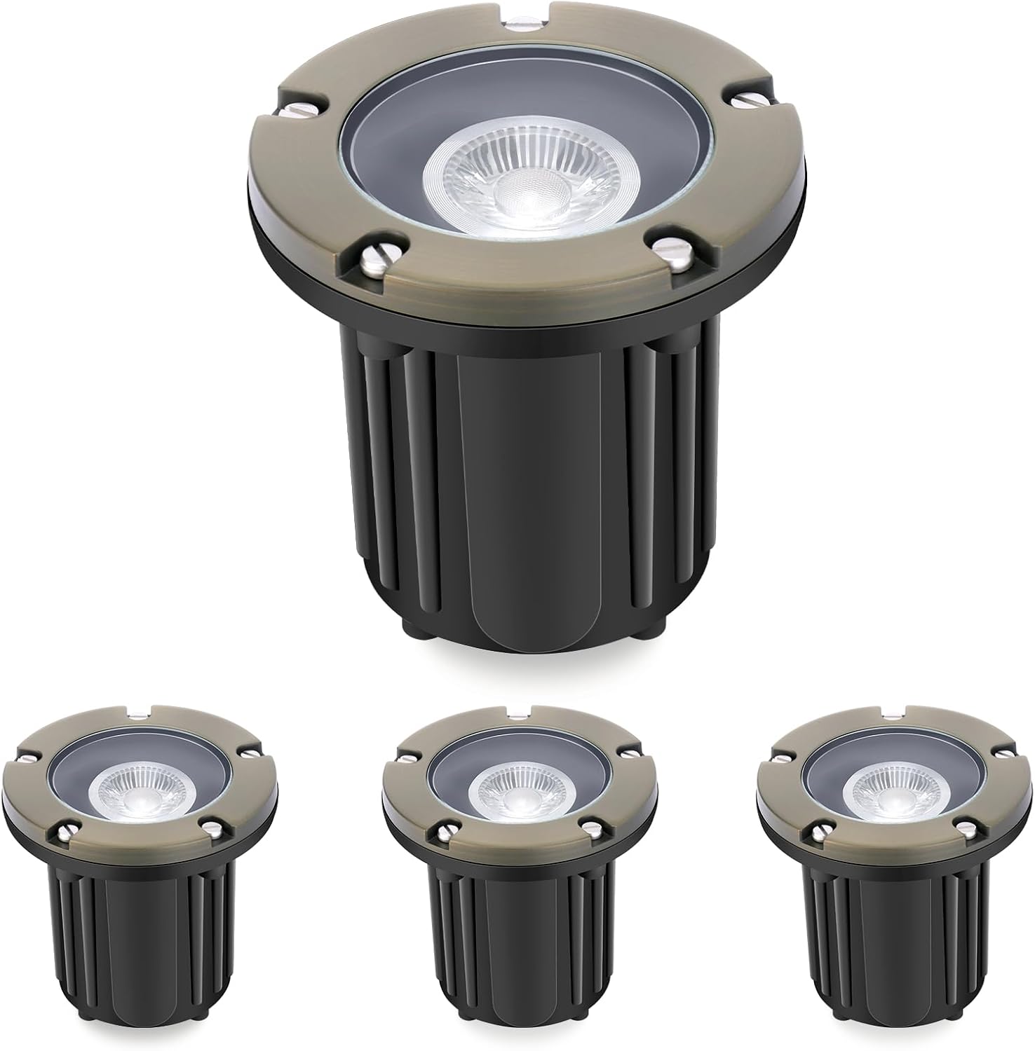 12V Wired Waterproof In Ground - Outdoor Lighting Ground Fixtures avaliação e preço