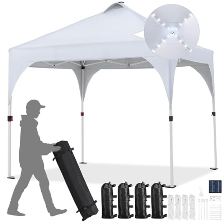 Outdoor garden gazebo tent: 10 - Outdoor Lighting For Garden avaliação e preço