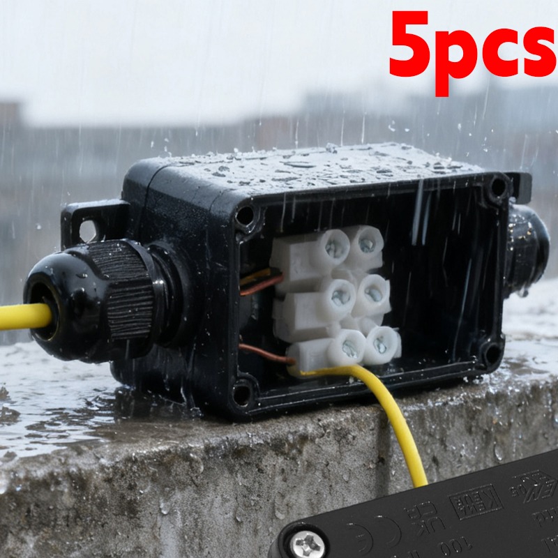 450V Outdoor Waterproof IP66 E - Outdoor Lighting Wire Connectors avaliação e preço
