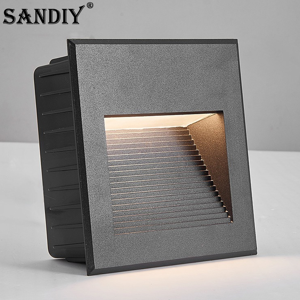 SANDIY Recessed Outdoor Wall S - Outdoor Lighting Low Voltage avaliação e preço