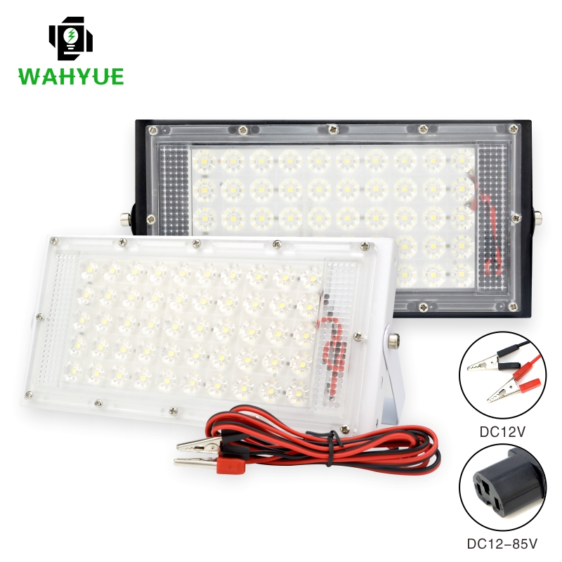 DC 12V-85V 50W Led Flood Light - Outdoor Lighting Volt avaliação e preço