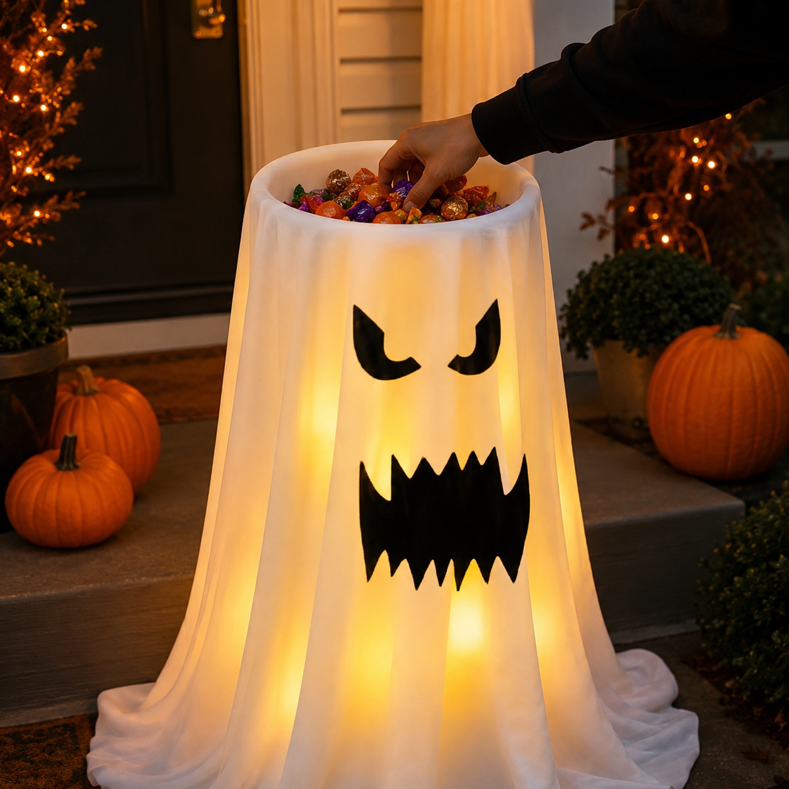 Ghost Candy Holder Light Up Sp - Outdoor Lighting Architectural avaliação e preço