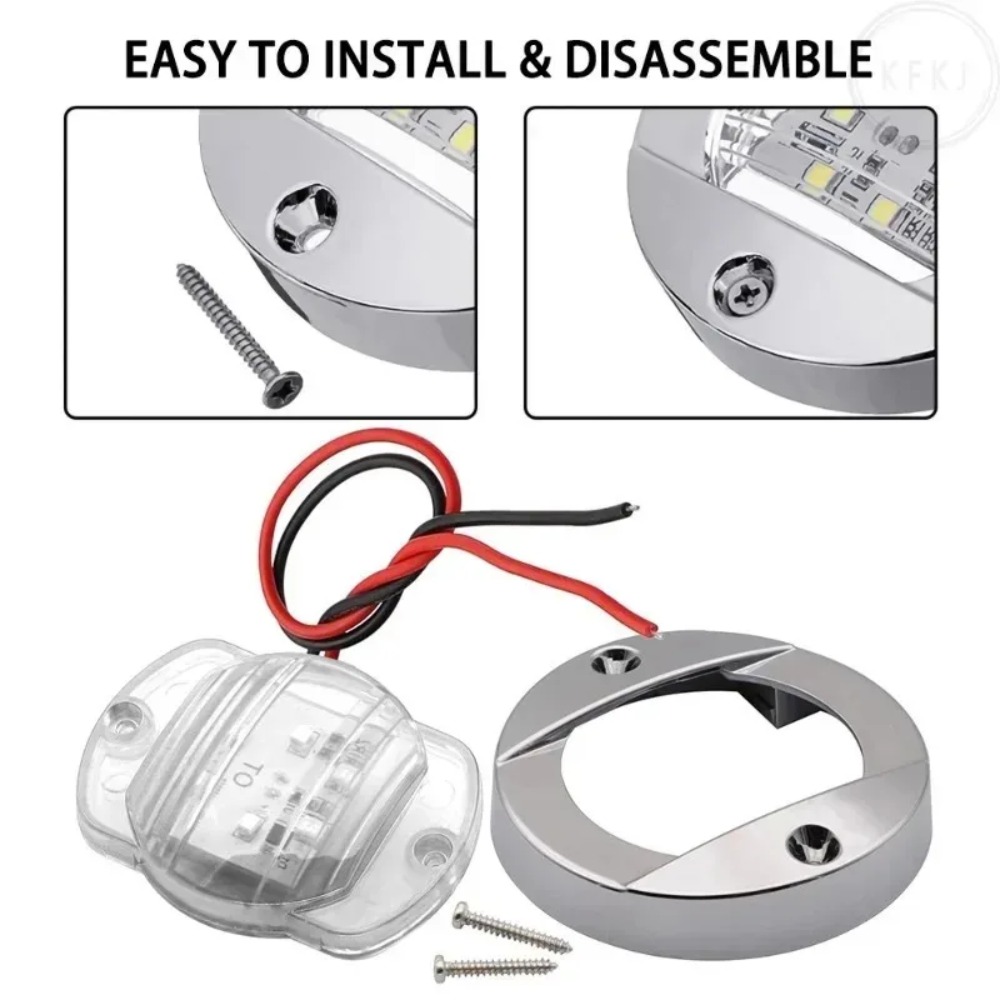 For Yacht Fishing Vessel 12V/2 - Deck Step Light avaliação e preço