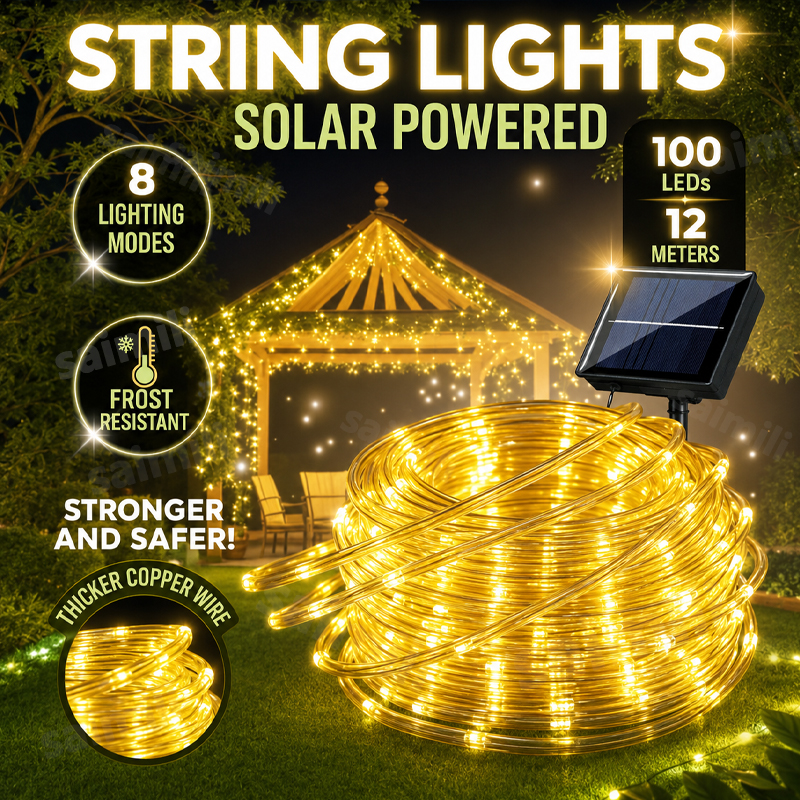 LED String Lights Garden Outdo - Outdoor Lighting Permanent avaliação e preço