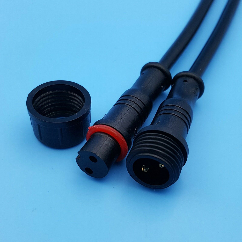 5 Pairs IP65 Waterproof 2/3-Pi - Outdoor Lighting Extension Cable avaliação e preço