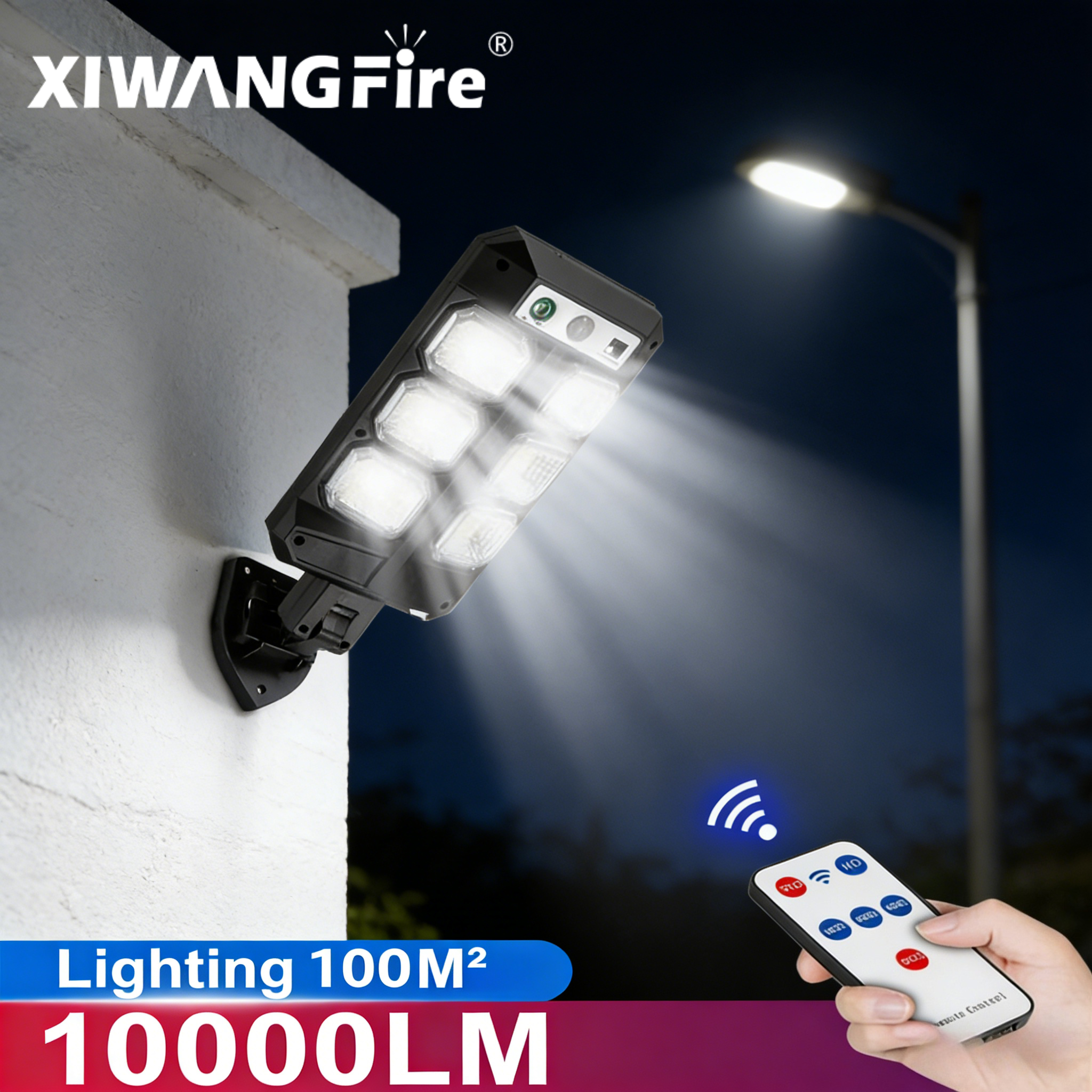Outdoor Solar Street Lights, W - Outdoor Lighting For Garden avaliação e preço