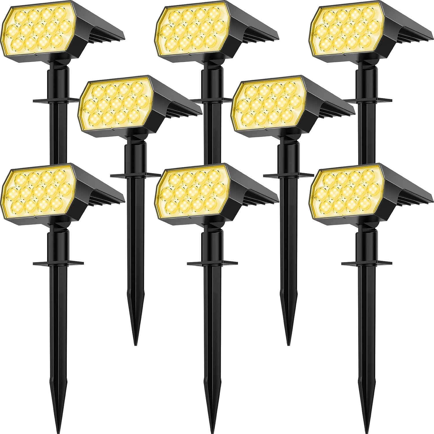 Solar Spot Lights Outdoor 8 Pa - Outdoor Lighting Driveway avaliação e preço
