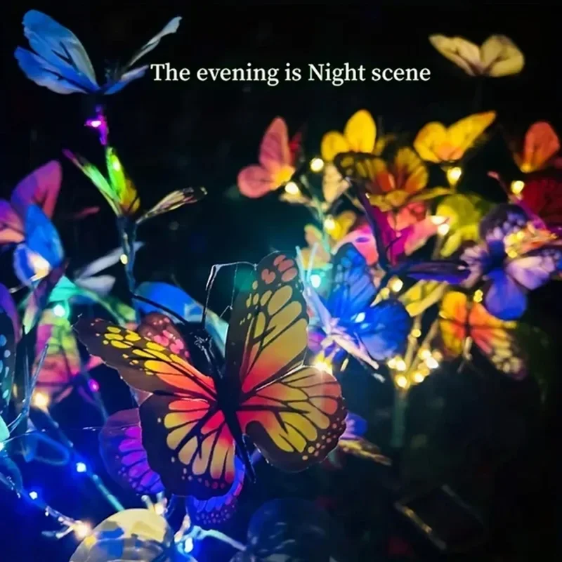 Solar LED Butterfly Garden Lig - Outdoor Lighting Permanent avaliação e preço