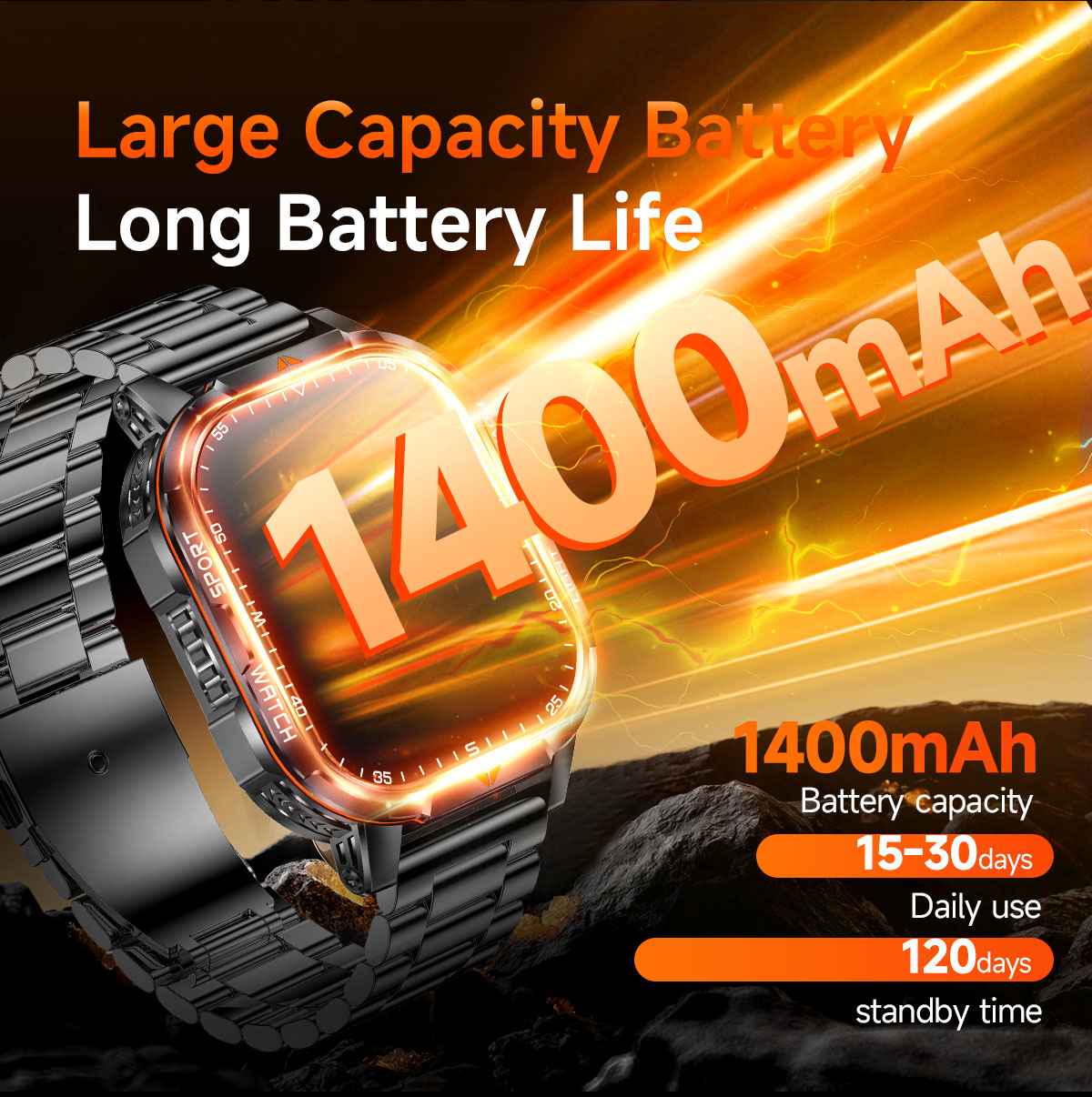 2026 New 1400mAh Super Large B - Deck Step Light avaliação e preço
