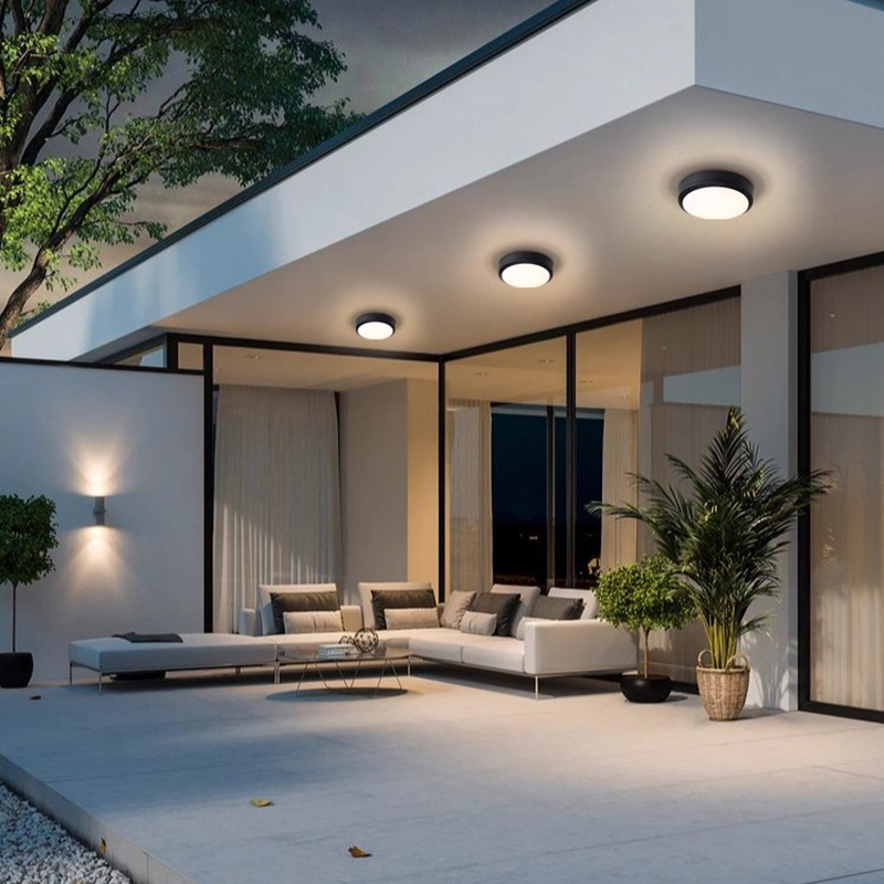 Outdoor Ceiling Light Waterpro - Outdoor Lighting Under Roof avaliação e preço