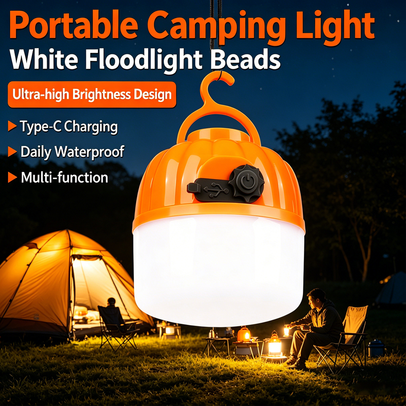 Mini Portable LED Pumpkin Bulb - Lighting Fixture Outdoor avaliação e preço