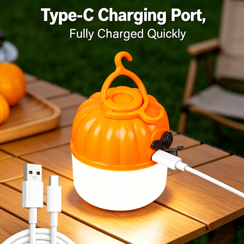 Mini Portable LED Pumpkin Bulb - Lighting Fixture Outdoor avaliação e preço