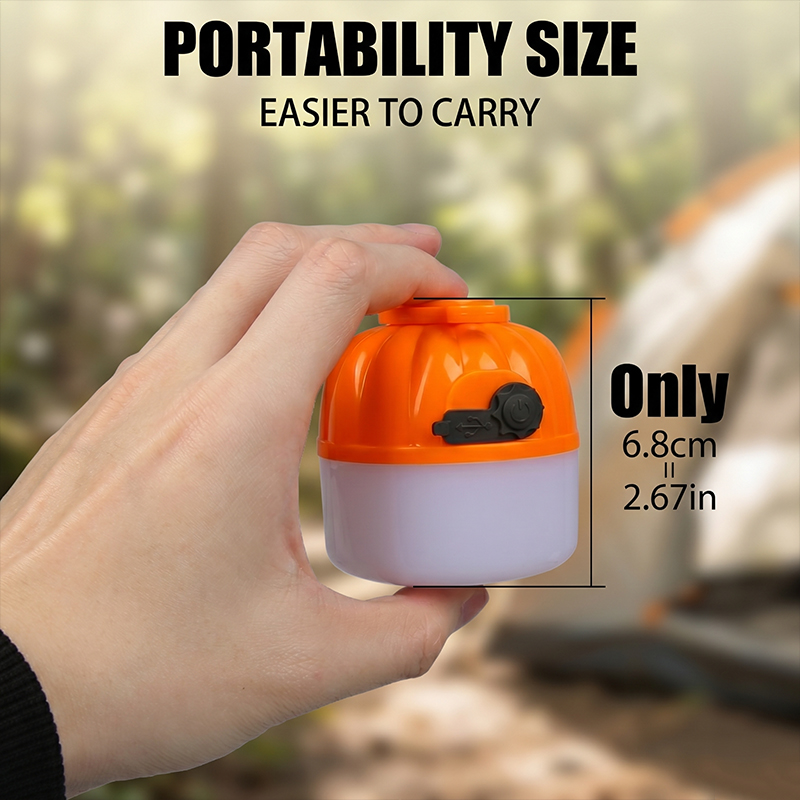 Mini Portable LED Pumpkin Bulb - Lighting Fixture Outdoor avaliação e preço