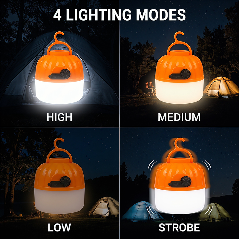 Mini Portable LED Pumpkin Bulb - Lighting Fixture Outdoor avaliação e preço