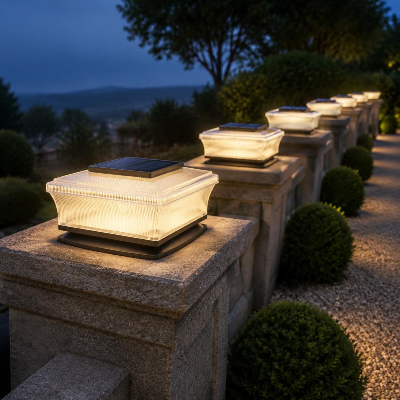 Solar Post Cap Light Wireless  - Outdoor Lighting Wireless avaliação e preço