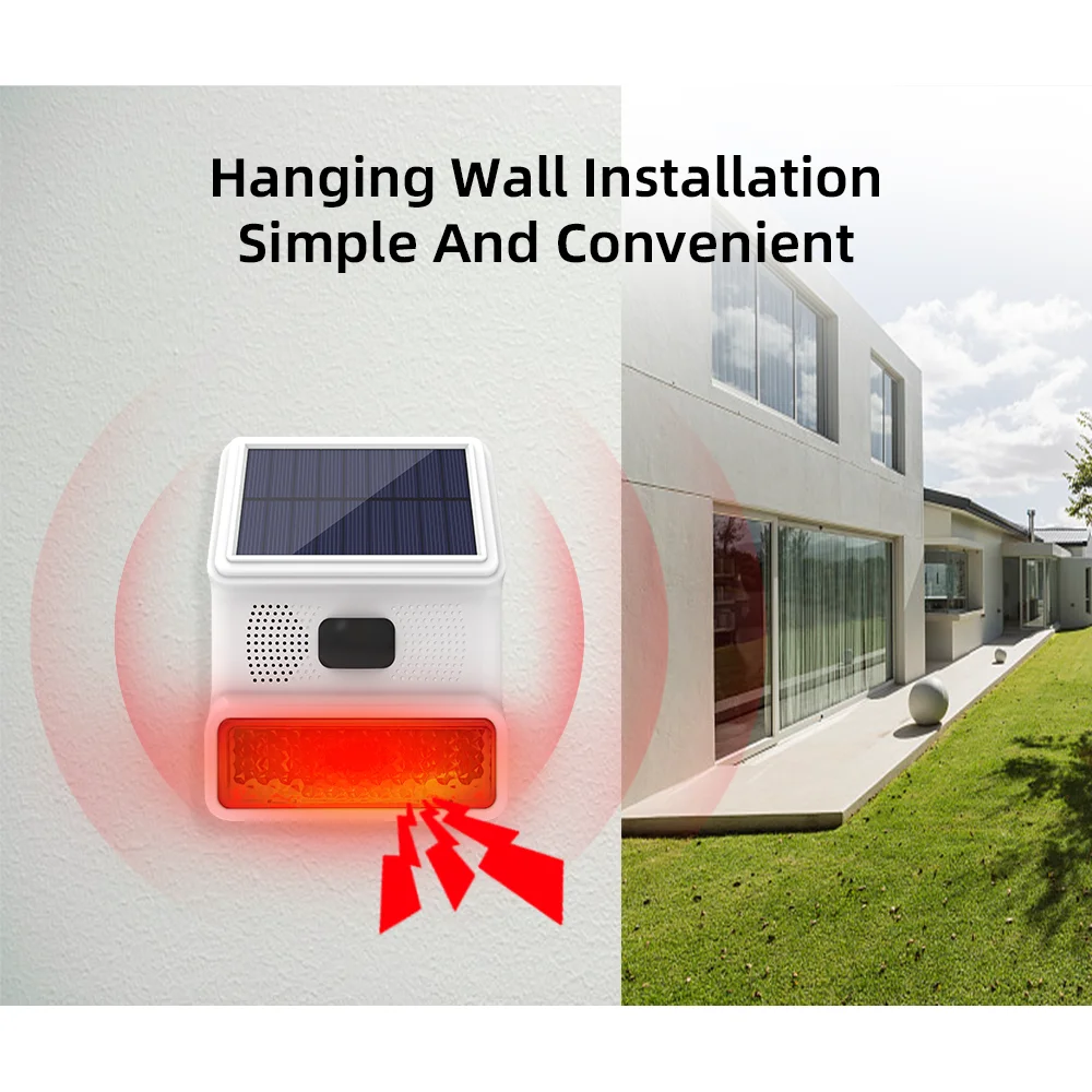 Outdoor Alarm Horn 433MHZ Wire - Outdoor Lighting Wireless avaliação e preço
