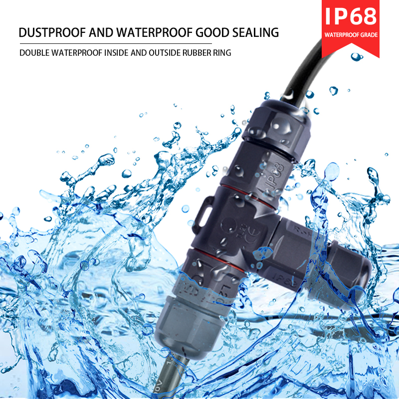 IP68 Waterproof Connector LED  - Outdoor Lighting Wire Connectors avaliação e preço