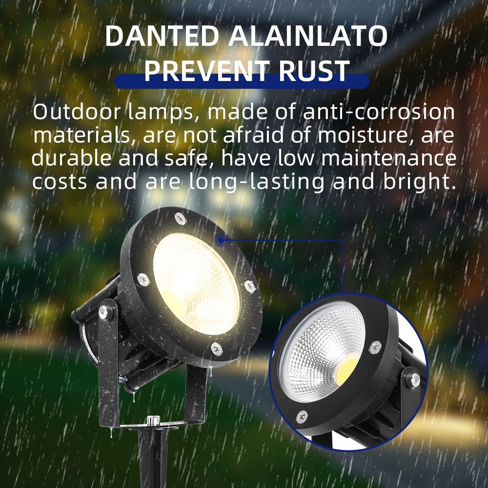 LED GU10 Garden Lighting Lawn  - Outdoor Lighting Globes avaliação e preço