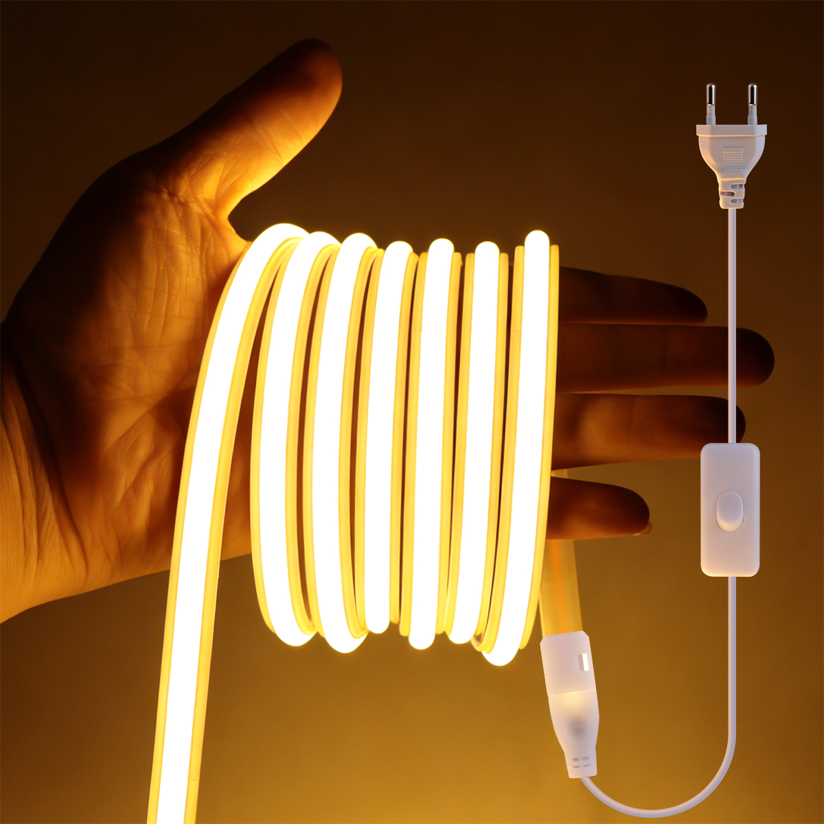 220V COB Led Strip High Densit - Outdoor Lighting Restaurant avaliação e preço