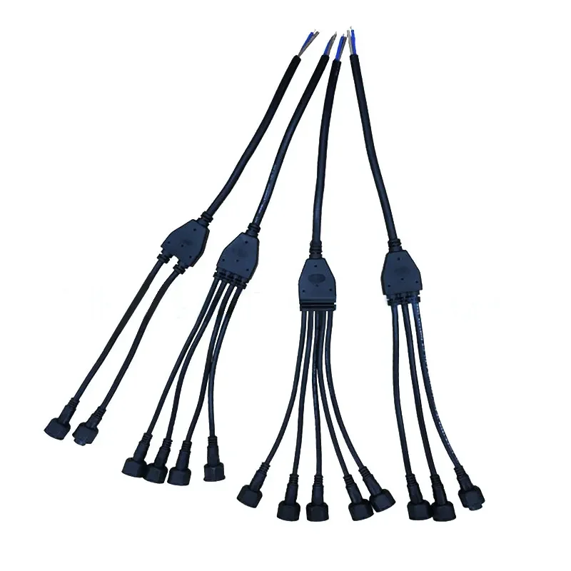 Waterproof Y-Type Wire Splitte - Outdoor Lighting Wire Connectors avaliação e preço
