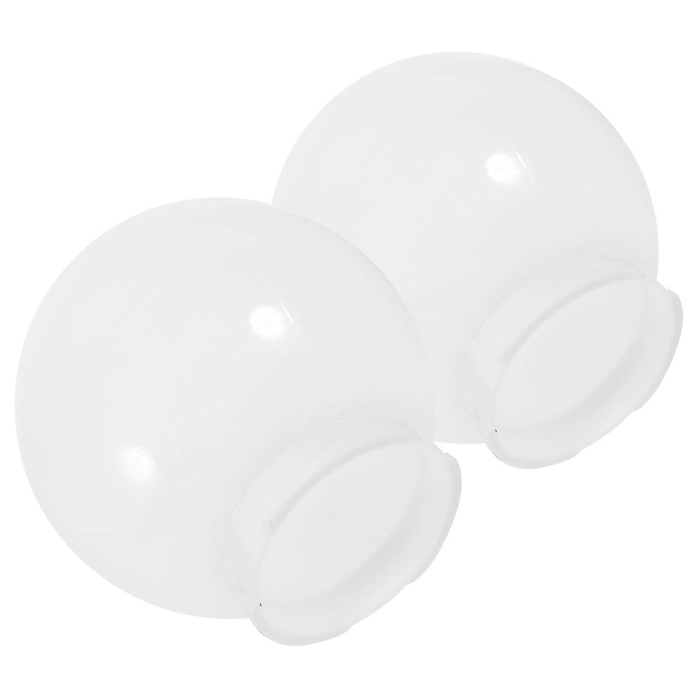 2Pcs Spherical Lampshade Acryl - Outdoor Lighting Globes avaliação e preço