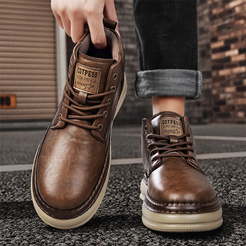 Men's Handmade Retro High-Top  - Outdoor Lighting Uplight avaliação e preço