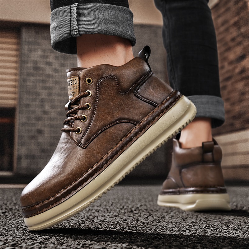 Men's Handmade Retro High-Top  - Outdoor Lighting Uplight avaliação e preço
