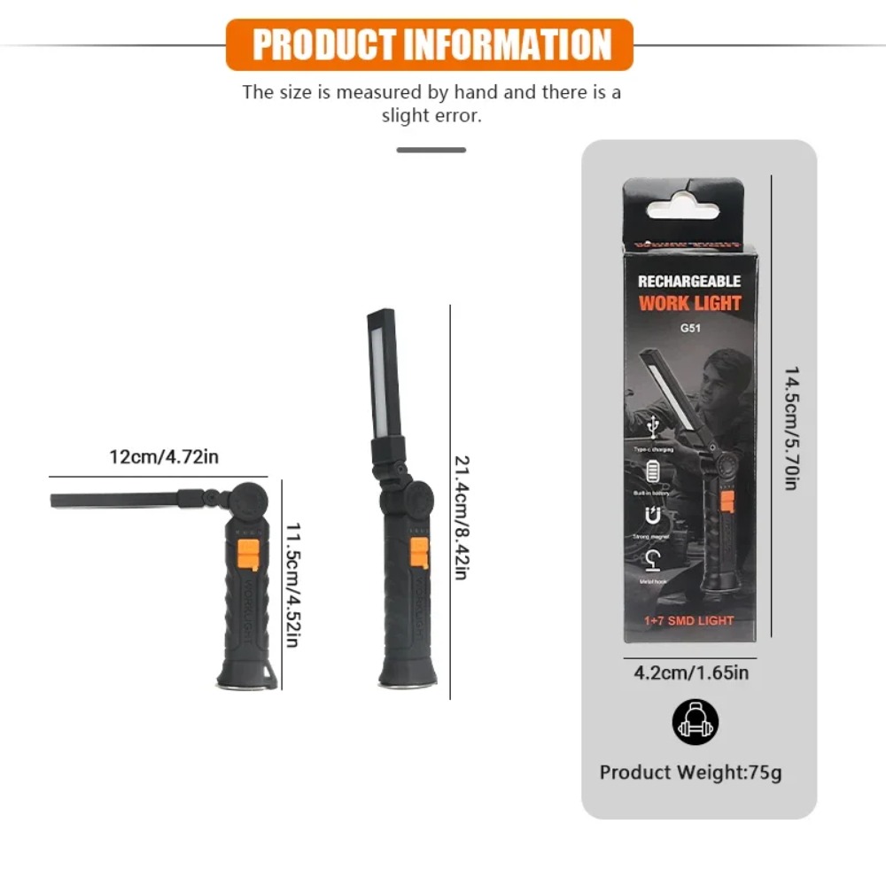 Portable COB LED Flashlight US - Lighting Fixture Outdoor avaliação e preço