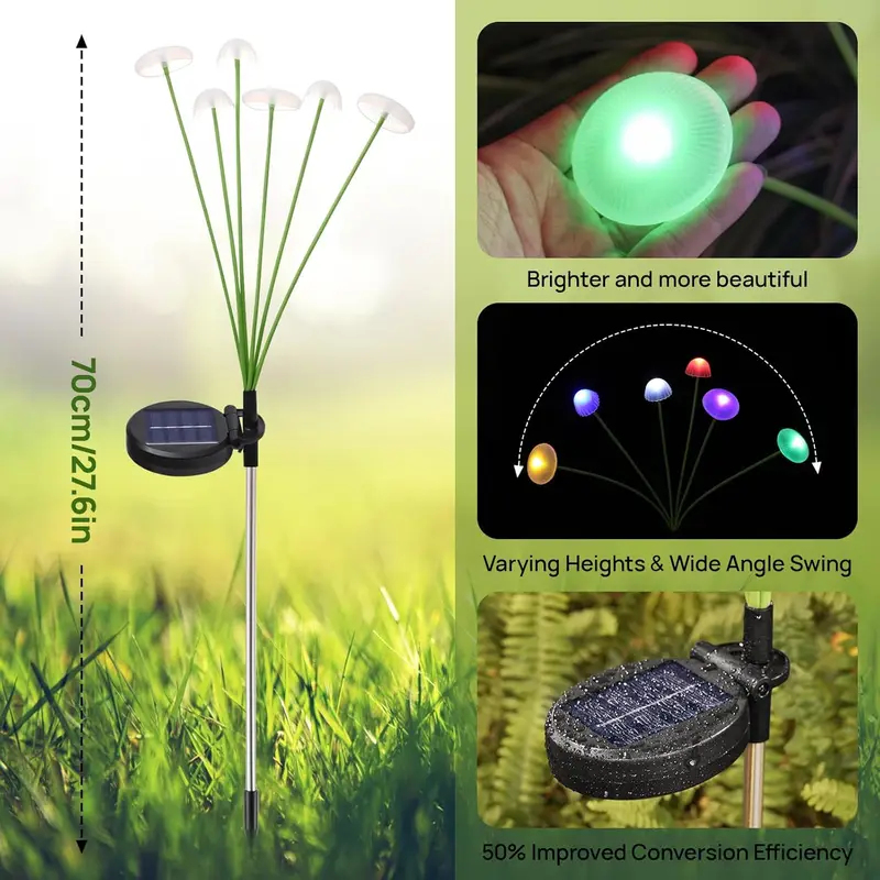 Solar Garden Lights Dual Mode  - Outdoor Lighting Driveway avaliação e preço