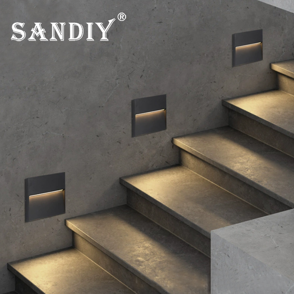 Outdoor LED Wall Lamps Surface - Deck Step Light avaliação e preço