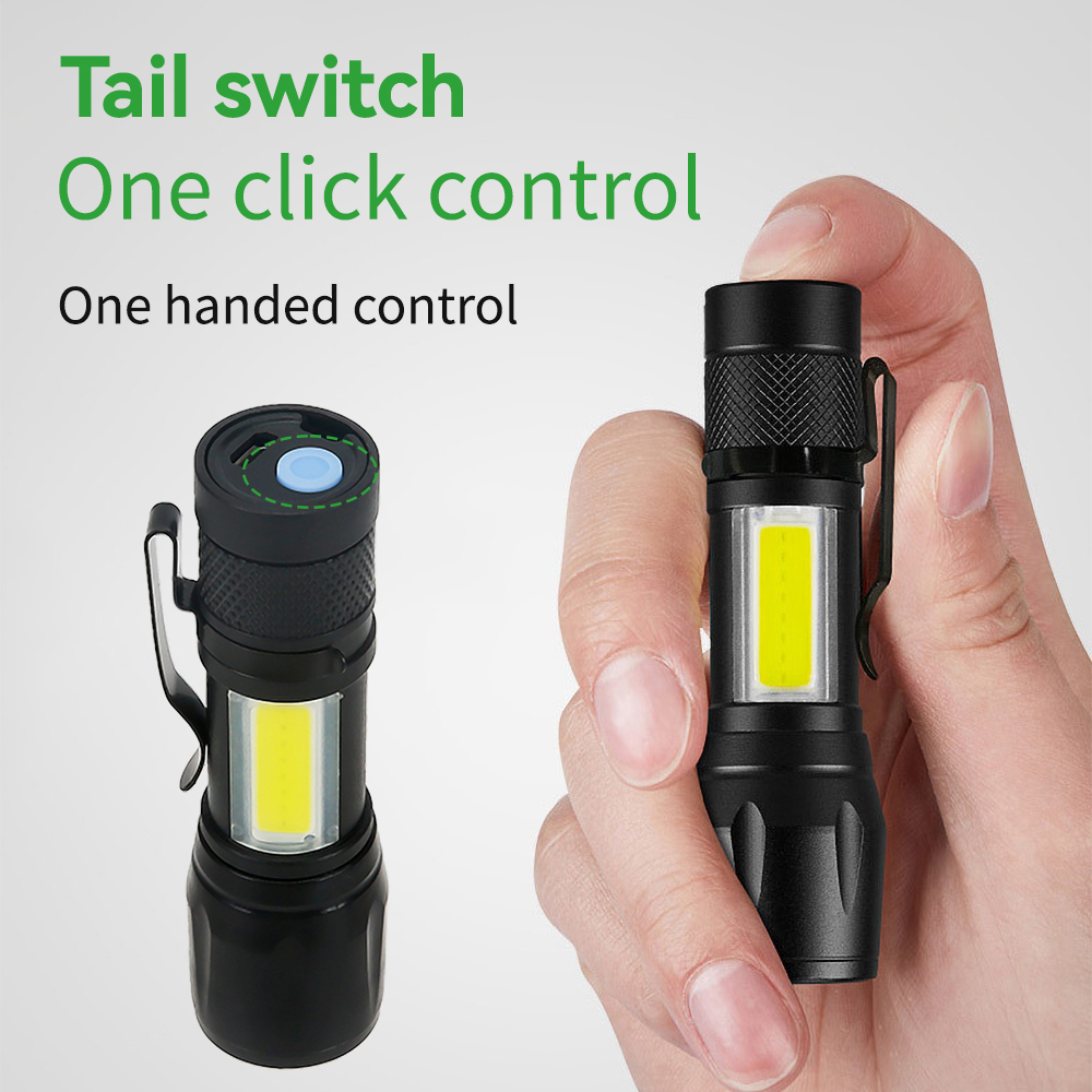 Mini LED Flashlight COB+XPE Po - Outdoor Lighting Globes avaliação e preço