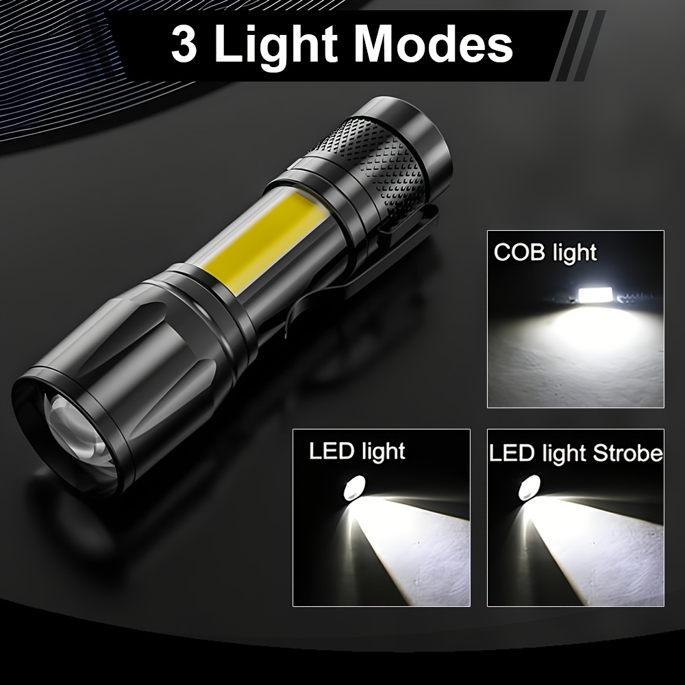Mini LED Flashlight COB+XPE Po - Outdoor Lighting Globes avaliação e preço