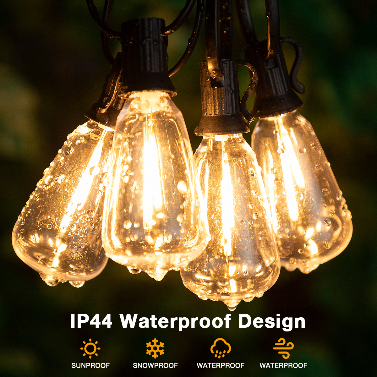 ST38 String Lights Outdoor Gar - Outdoor Lighting Driveway avaliação e preço