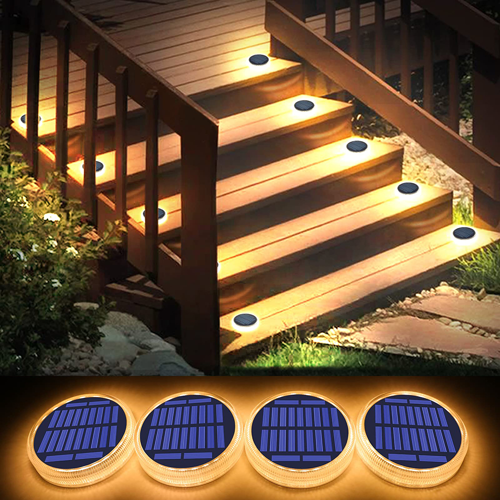 Solar Step Light Waterproof De - Outdoor Lighting Ground Fixtures avaliação e preço