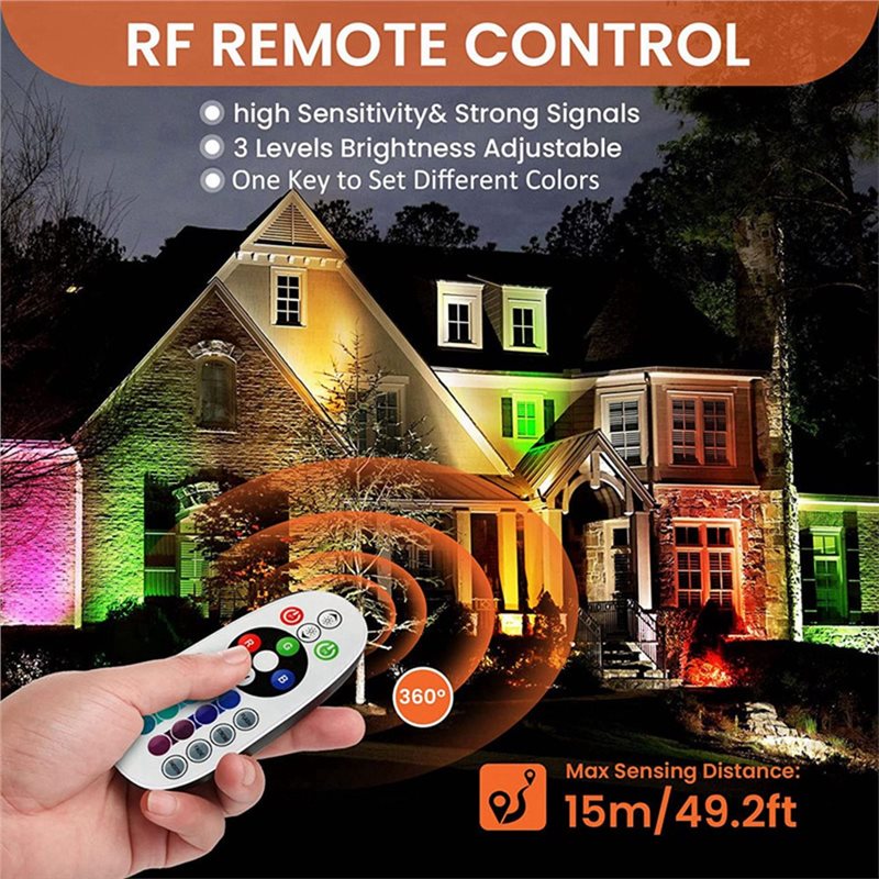 A01F-Outdoor 12V RGBW In Groun - Outdoor Lighting Low Voltage avaliação e preço