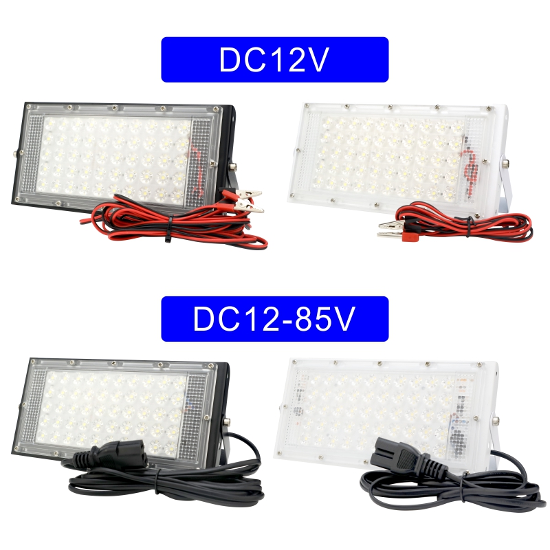 DC 12V-85V 50W Led Flood Light - Outdoor Lighting Volt avaliação e preço