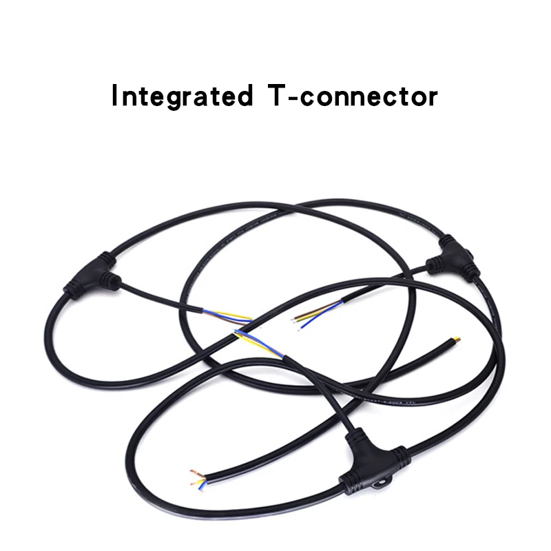 0.75 Square T-Type 2 3 4 pin C - Outdoor Lighting Wire Connectors avaliação e preço