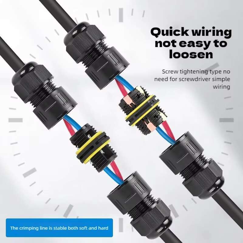 IP68 Waterproof Electrical Wir - Outdoor Lighting Wire Connectors avaliação e preço