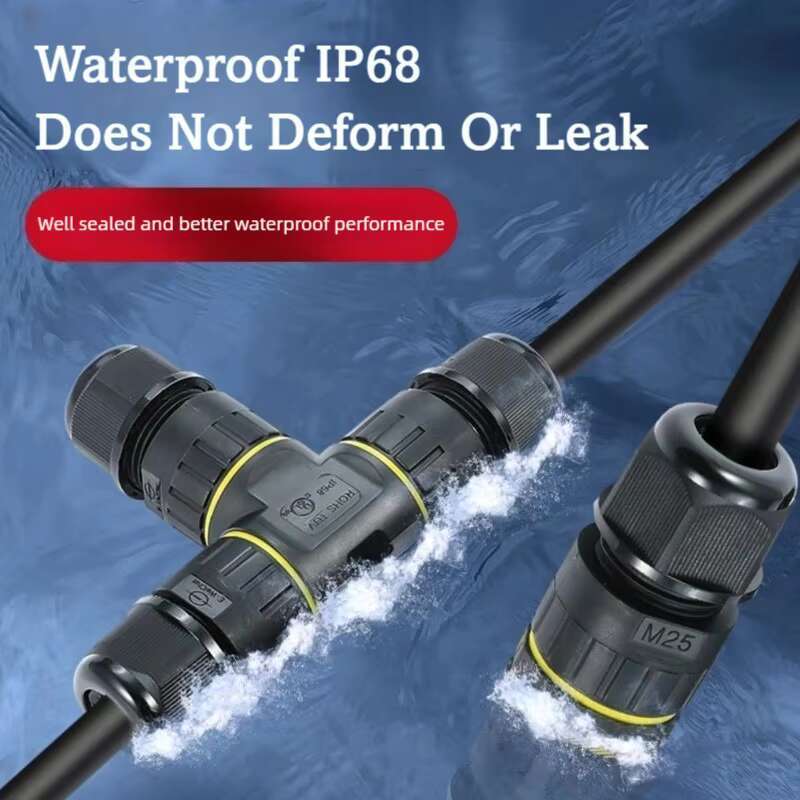 IP68 Waterproof Electrical Wir - Outdoor Lighting Wire Connectors avaliação e preço