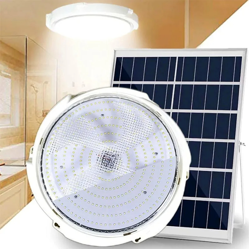 Solar LED Ceiling Light Waterp - Outdoor Lighting Under Roof avaliação e preço