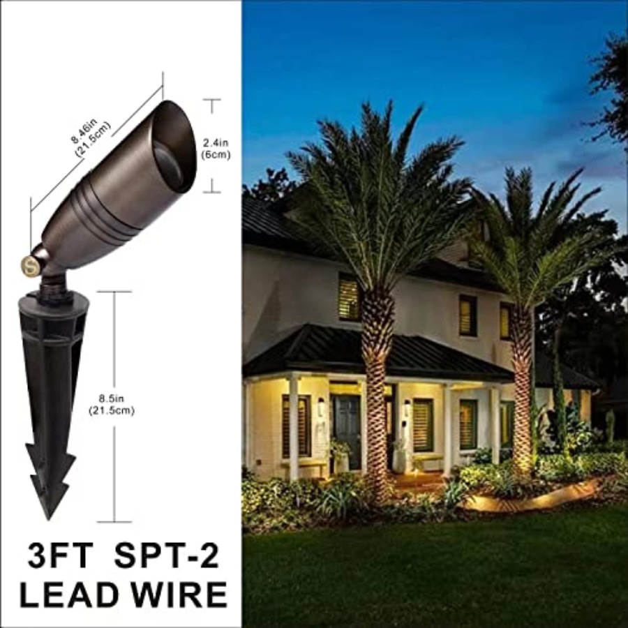 12V Low Voltage Landscape Spot - Outdoor Lighting Ground Fixtures avaliação e preço