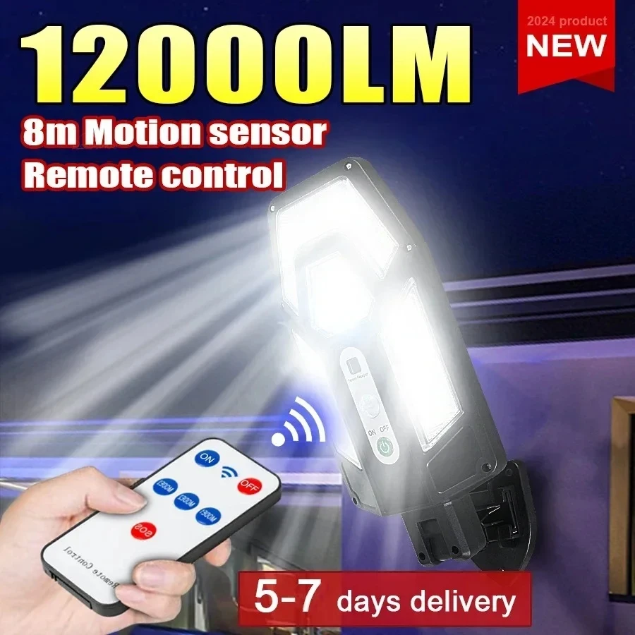 12000LM Powerful Solar Wall La - Outdoor Lighting And Landscape avaliação e preço