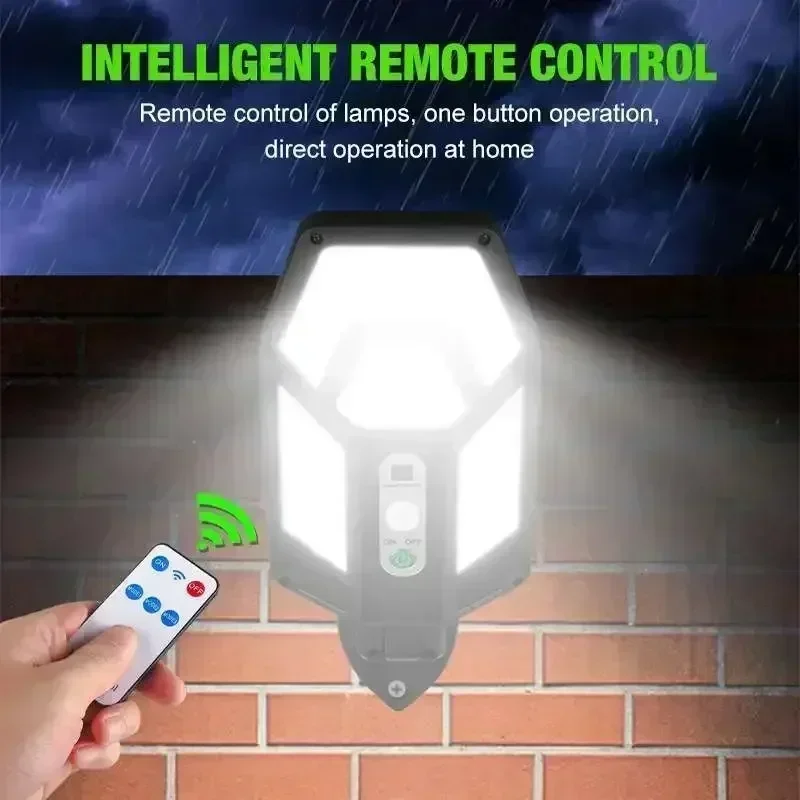 12000LM Powerful Solar Wall La - Outdoor Lighting And Landscape avaliação e preço